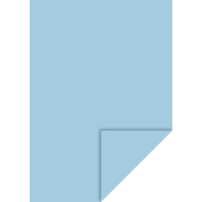 Papir Genbrugspapir Himmelbl 130g - A4