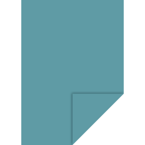 Papir Genbrugspapir  Petroleum 130g - A4