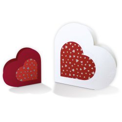 Silhouette Karton Hjerter 23x33 cm/300g/10 ark