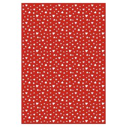 Silhouette Karton Hjerter 23x33 cm/300g/10 ark