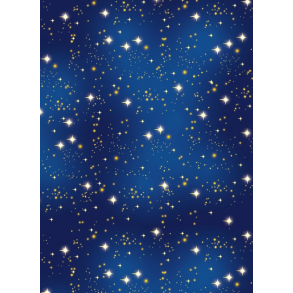 Transparent Pergament Papir Med Stjernehimmel A4/ 115g