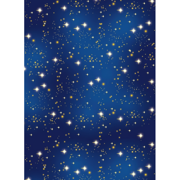 Transparent Pergament Papir Med Stjernehimmel A4/ 115g