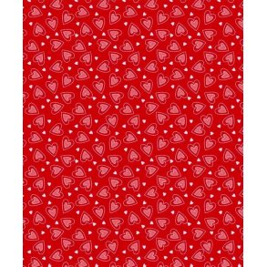 Transparent Pergament Papir Med Hjerter A4/ 115g