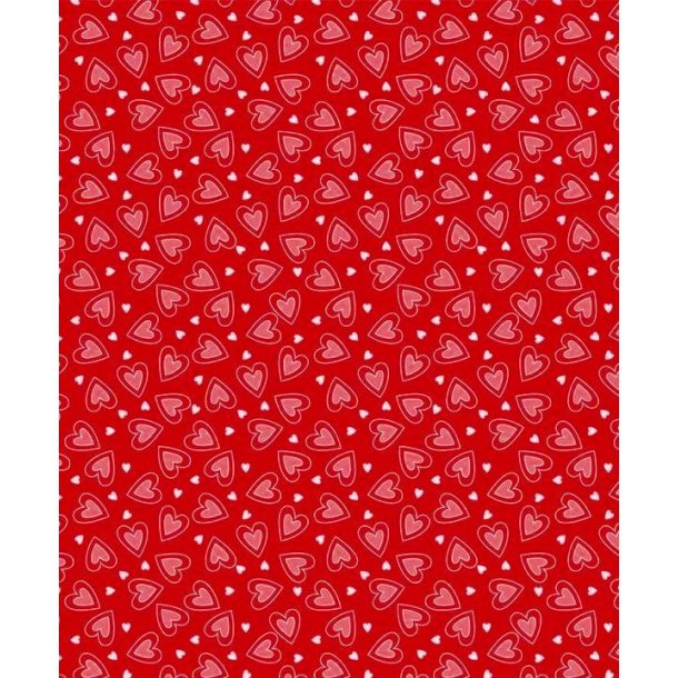 Transparent Pergament Papir Med Hjerter A4/ 115g