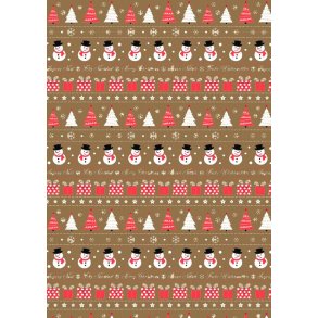 Transparent Pergament Papir Jul A4/ 115g