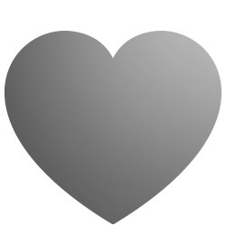 Karton Hjerter Guld &amp; Slv  Sm 50 stk