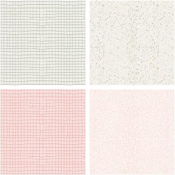 Origami - Foldepapir Udformet Natur / Crafted Nature 15x15 cm /70g / 50 Ark