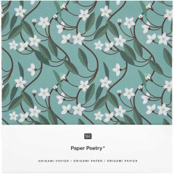 Origami - Foldepapir Bare Bier  Frugt &amp; Blomster / Just Bees Fruits &amp; Flowers 15x15 cm /70g / 50 Ark