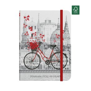 Notesbog Denmark Stole My Heart Linjeret A6