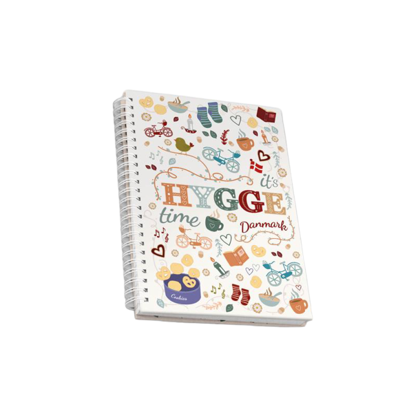 Hygge Collage Notesbog Linjeret A5