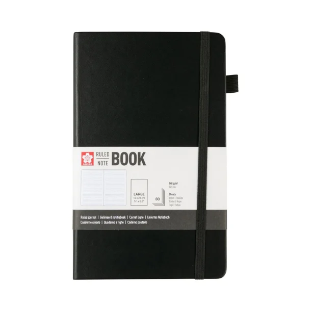 Sakura Notesbog Linjeret 13x21cm