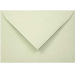 Kuverter C6/A6 Genbrugs Papir 120g Kiwi Grn - 10stk