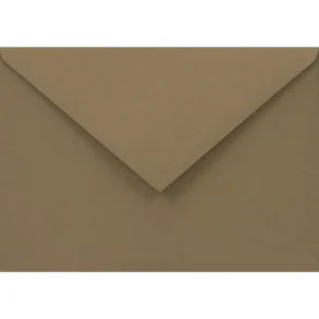 Kuverter C6 Latte Brun - 10 stk