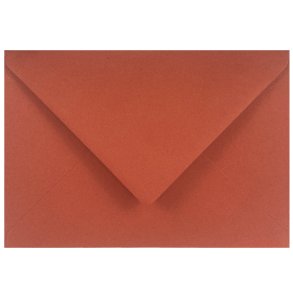 Kuverter C5 Rdbrun - 10 stk