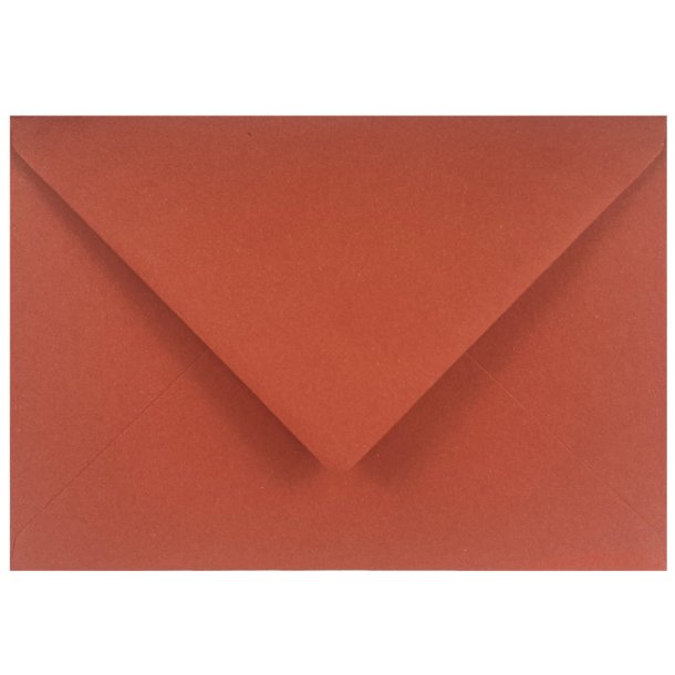 Kuverter C5 Rdbrun - 10 stk