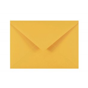 Kuverter C6 Indisk Gul - 10 stk