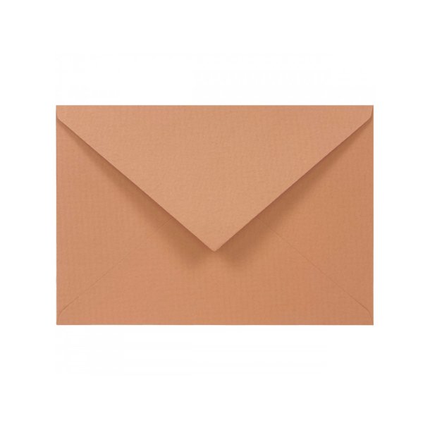 Kuverter C6 Karamel Brun - 10 stk