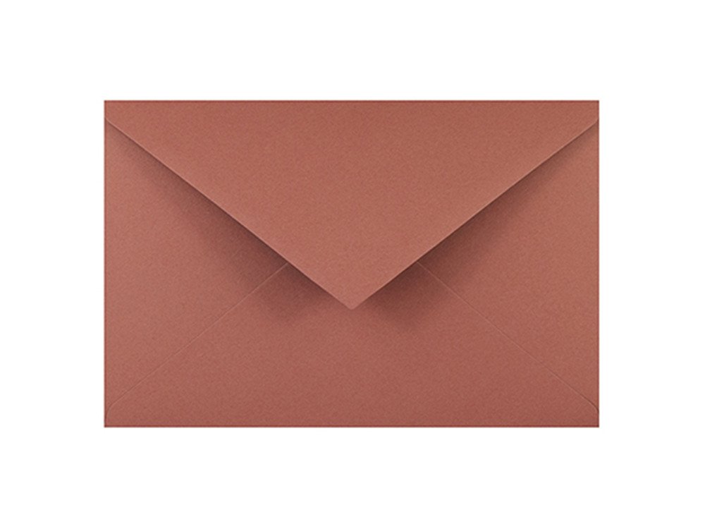 Kuverter C6 Retro Brun - 10 stk - - Papirgalleriet