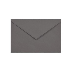 Kuverter C6 Mrkegr - 10 stk