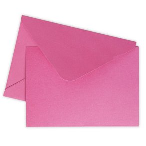 Kort & Kuverter Pink A6 10stk