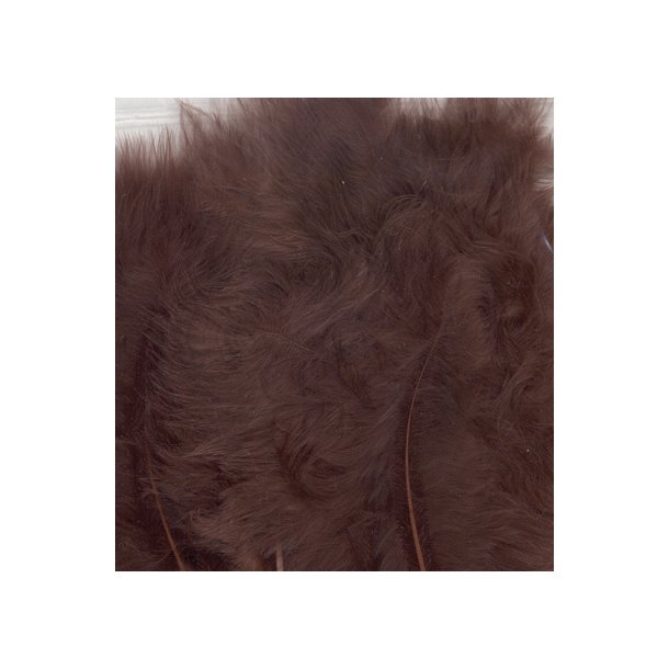 Fjer Marabou Brun - 2020446