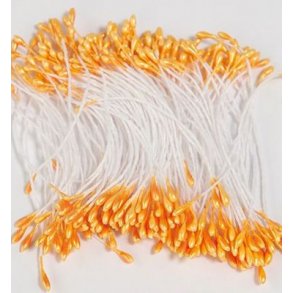 Stvdrager Perle Orange 144stk 1mm 2020330