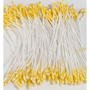 Stvdrager Perle Gul 144stk 1mm 2020331