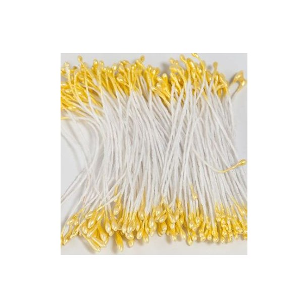 Stvdrager Perle Gul 144stk 1mm 2020331
