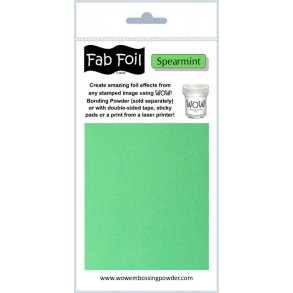 WOW Fab Foil Spearmint Grn 10cmx1m W216-GR51