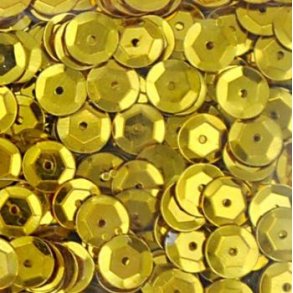  Pailletter 6mm 20g Guld 2020229