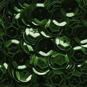 Pailletter 6mm 20g Mrk Grn 2020232