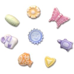 Perler Lollipop Sortiment Med Elastiksnor 17g