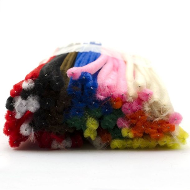 Piberenser/Chenille Ass. Farver