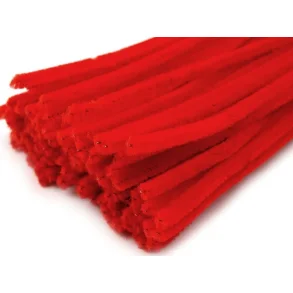 Piberenser/Chenille Rd - 6mm / 20 stk