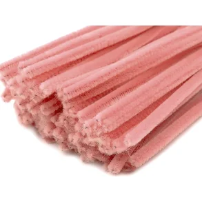 Piberenser/Chenille Lyser�d - 6mm / 20 stk