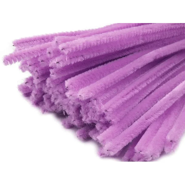 Piberenser/Chenille Violet - 6mm / 20 stk