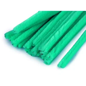 Piberenser/Chenille Irish Gr�n - 6mm / 20 stk