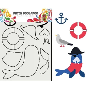 Stencil Plastik Tegneskabelon - Byg Selv Slve