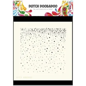 Stencil Plastik Tegneskabelon - Sne