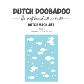 Stencil Tegne / Male Skabelon Fish / Fisk 