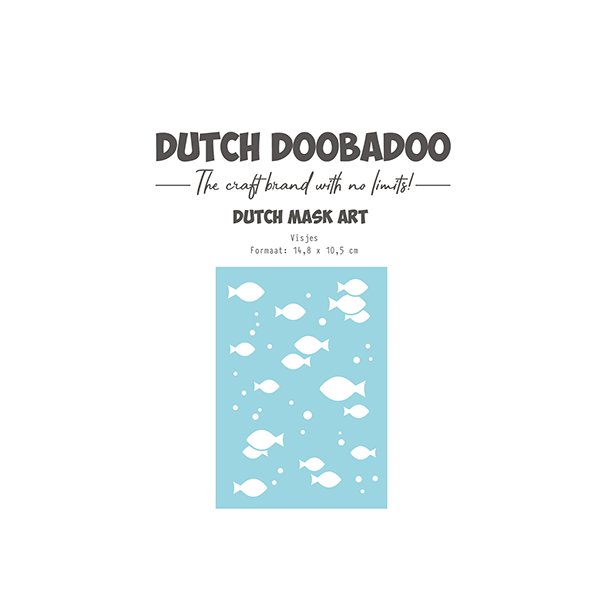 Stencil Tegne / Male Skabelon Fish / Fisk 