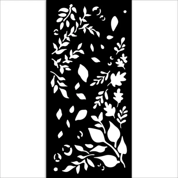 Stencil Tegne / Male Skabelon Blade - 12 x 25 cm