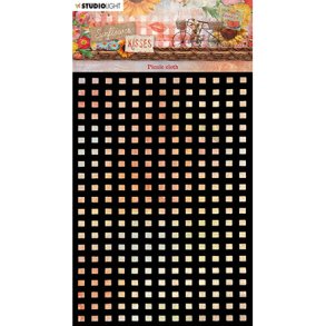 Stencil Tegne / Male Skabelon Picnic T�ppe - A6