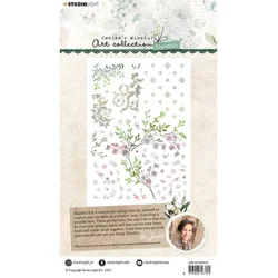 Stencil Tegne / Male Skabelon - Art Collection 15 x 21 cm  