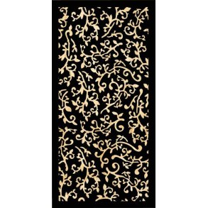 Stencil Tegne / Male Skabelon - Swirl - 10.5 x 21 cm     