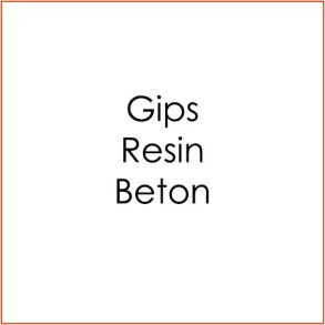 Gips/Resin/Beton