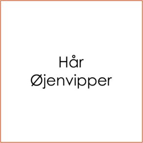 Hår/Øjenvipper