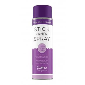 Crafters Companion Stick & Spray Repositional 250ml 