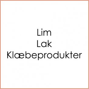 Lim/Lak/Klbeprodukter
