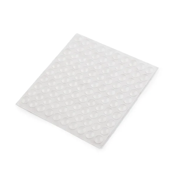 Selvkl�bende skridsikre silikonepuder 10 mm x 2mm / 100 stk